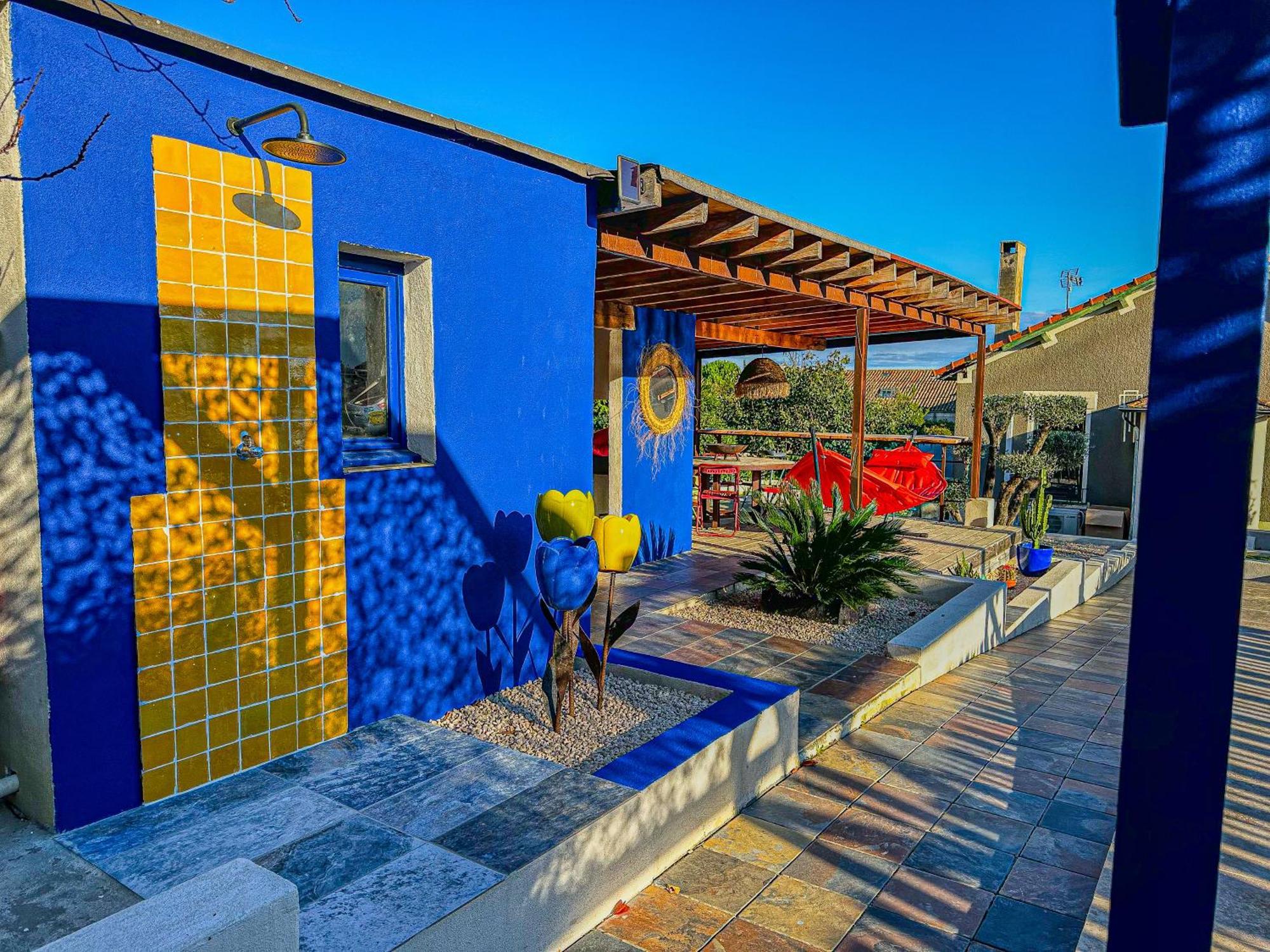 Willa Loft Modern Avec Jardin Piscine Et Pool House Lavalette Zewnętrze zdjęcie