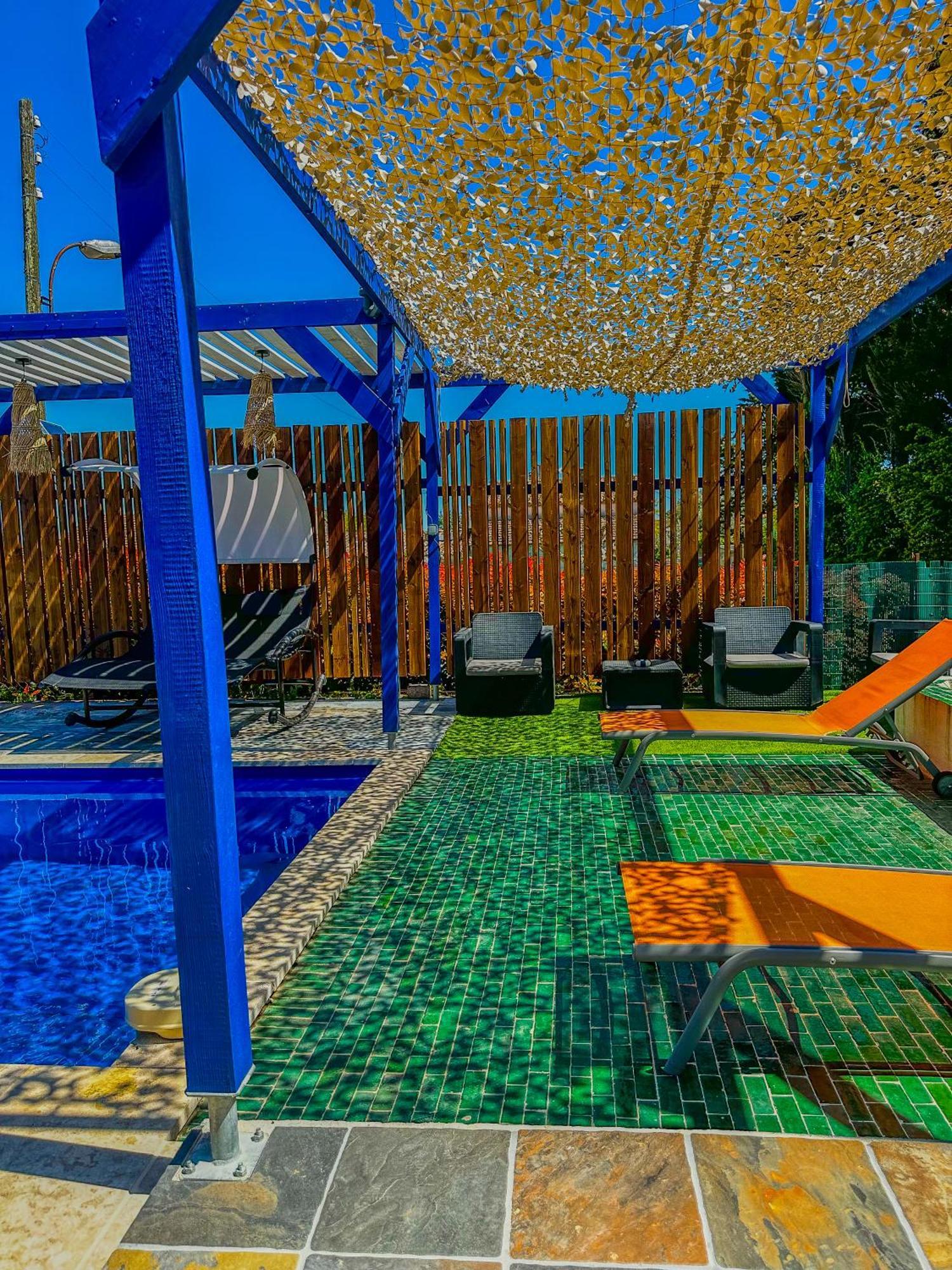 Willa Loft Modern Avec Jardin Piscine Et Pool House Lavalette Zewnętrze zdjęcie